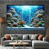 1 Underwater World Photography Background Cloth - Wall Paintings for Living Room  Bedroom  and Office Decoration