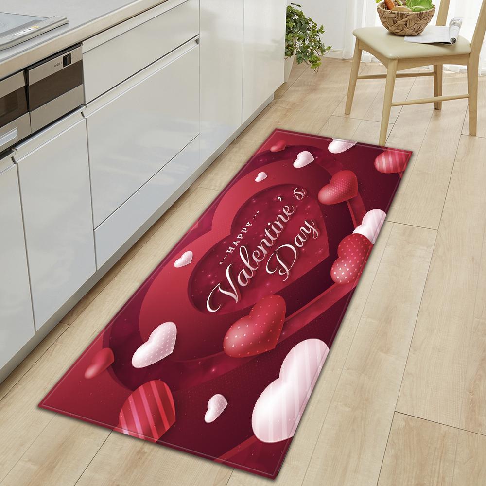 Kitchen Carpet Living Room Bedroom Floor Carpet Corridor Door Mat Door Bathroom Non-slip Floor Mat