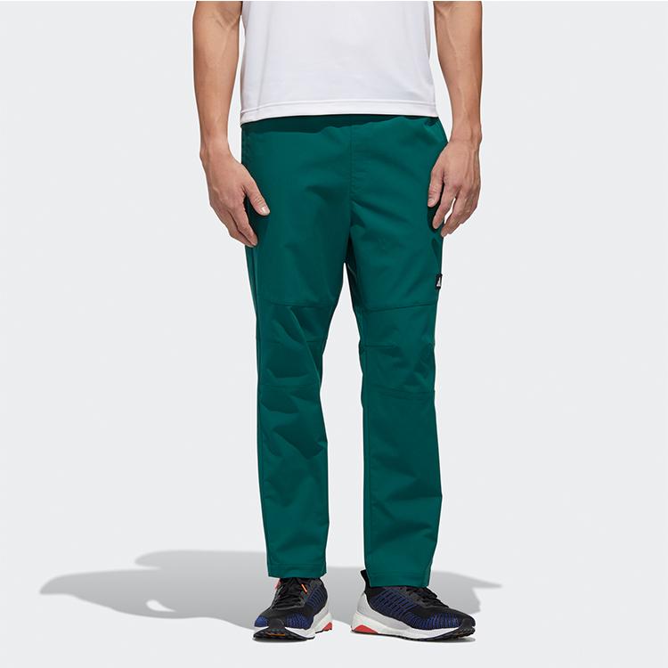 adidas Мужские брюки для бега и тренировок из твила Ub Pnt Лесной зеленый GM4442