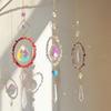 Creative Crystal Wind Chimes Colorful Suncatchers for Windows Hanging Sun Catchers Home Garden Decor Car Ornaments Pendants