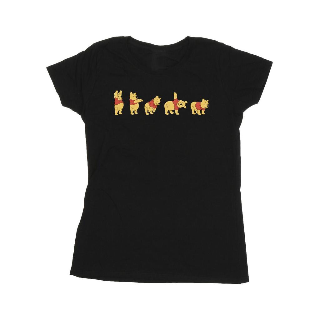 Disney Womens/Ladies Winnie The Pooh Stretching Cotton T-Shirt