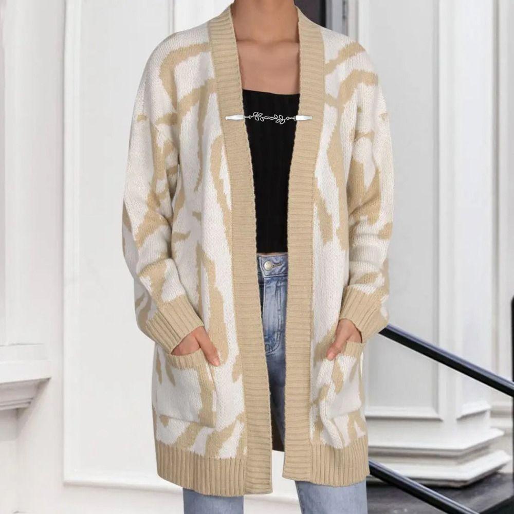 Alloy Cardigan Clip Geometric Sweater Clasp Retro Collar Clip Women