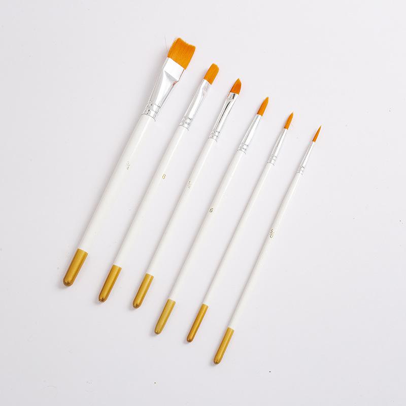 Набор кистей для рисования, нейлоновая щетка для акриловой живописи, масляной акварельной краски, художественная кисть для детей и студентов, художественные принадлежности для рисования