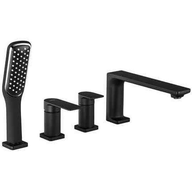 Смеситель Corsan Trino черный Cmb7142Bl