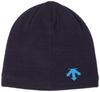 Descente Knit and Simple DWBWJC60 NNY Cap, Warm, Sweat-Wicking, Quick-Drying, Antibacterial, Odor-Resistant, Design, Men's,