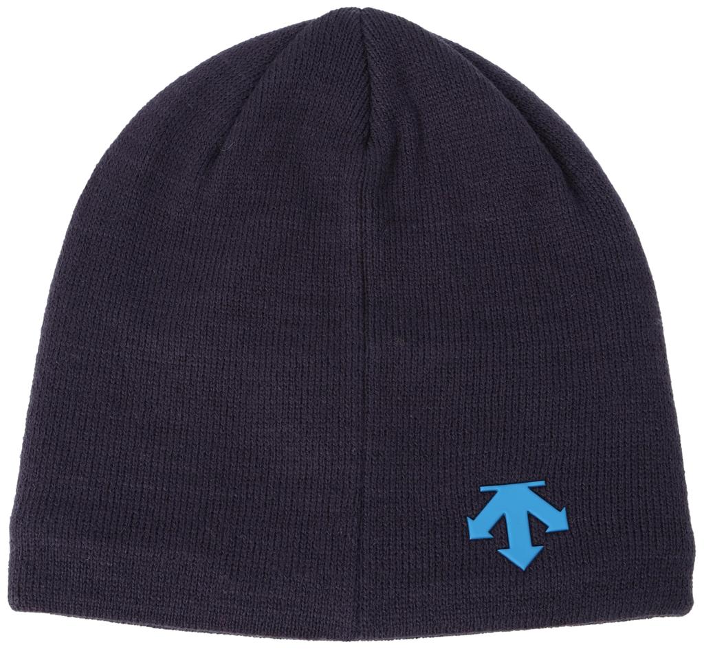 Descente Knit and Simple DWBWJC60 NNY Cap, Warm, Sweat-Wicking, Quick-Drying, Antibacterial, Odor-Resistant, Design, Men's,
