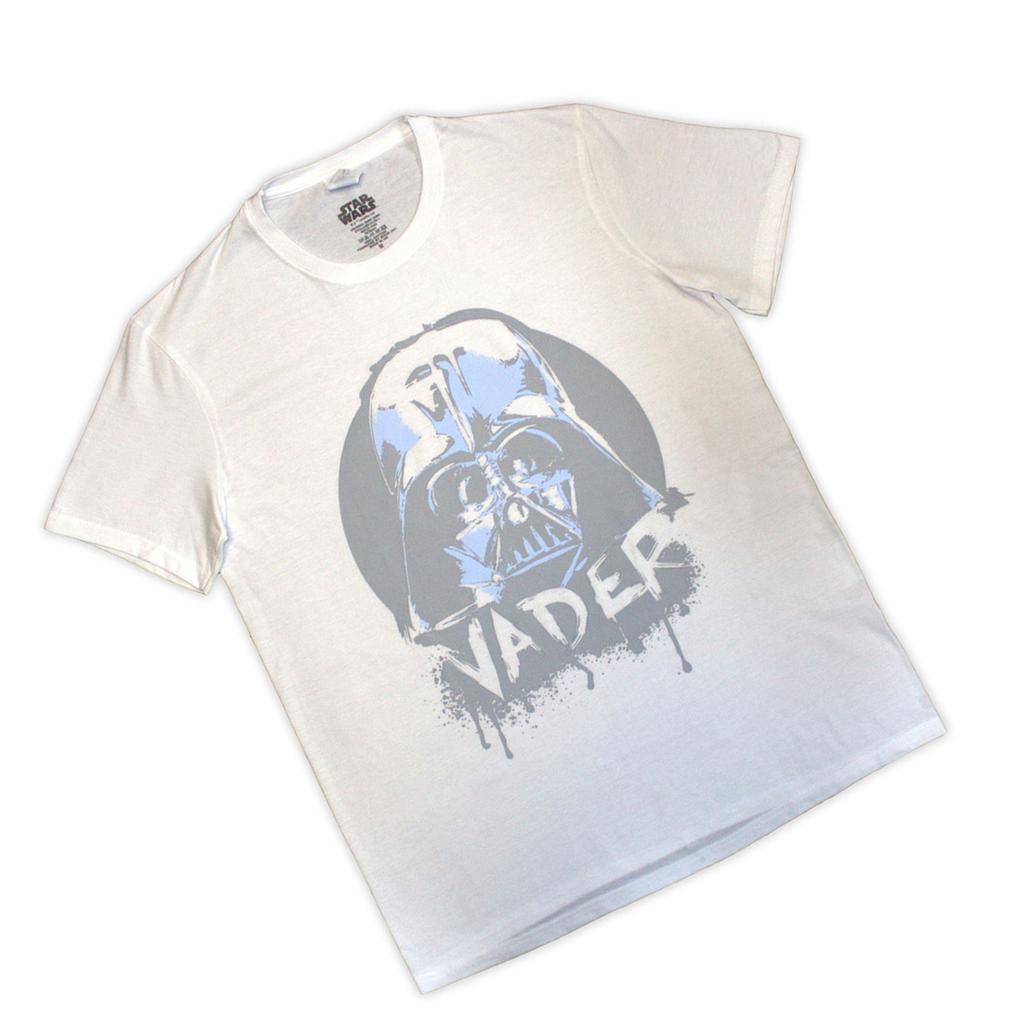 STAR WARS Unisex Adult Darth Vader Spray Paint T-Shirt