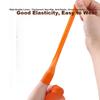 Caiyile Latex Non-Slip Finger Cots Orange S/Small (100 pcs) 08293