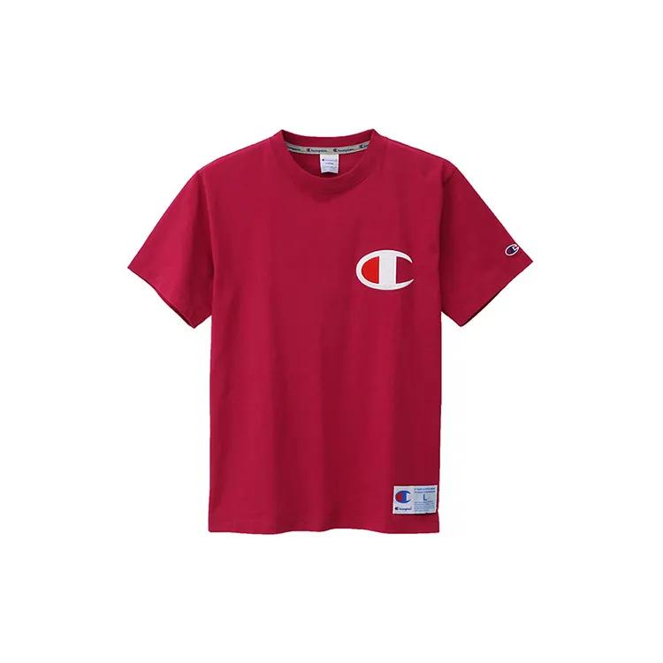 Champion T Shirt Japan Version Unisex Rose Red (Unisex) T-Shirts C3 F362 929