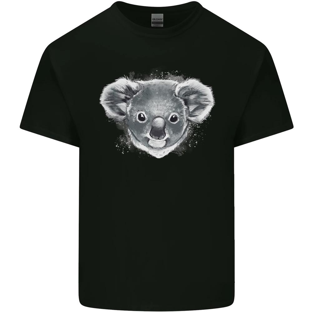 Koala Bear Head Unisexs Cotton TShirt Tee Top