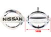 CGANEI1 1pcs 3D Nissan old ABS 13cm 14cm 15cm Car Front logo Front grill Car front hood Emblem sticker styling Accessories