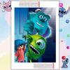 Disney 5D DIY Алмазная мозаика Корпорация монстров DIY Вышивка стразами Мультяшное искусство Домашний декор Картины из страз