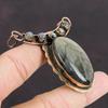 Подвеска из лабрадорита Медные украшения Кулон ручной работы Медный кулон Уникальный кулон для подарка Ювелирные изделия из лабрадорита Подвеска из драгоценного камня высшего качества