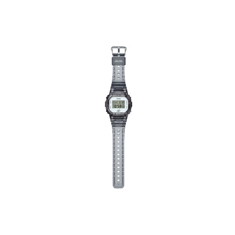 Casio G SQUAD Часы на кварцевом механизме с ремешком из смолы Мужские часы Серый циферблат DW-5600RI22-1JR