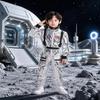 Jumpsuit Style Spacesuit Fancy Dress Cosplay Costume Kids Space Suit  Dress Up