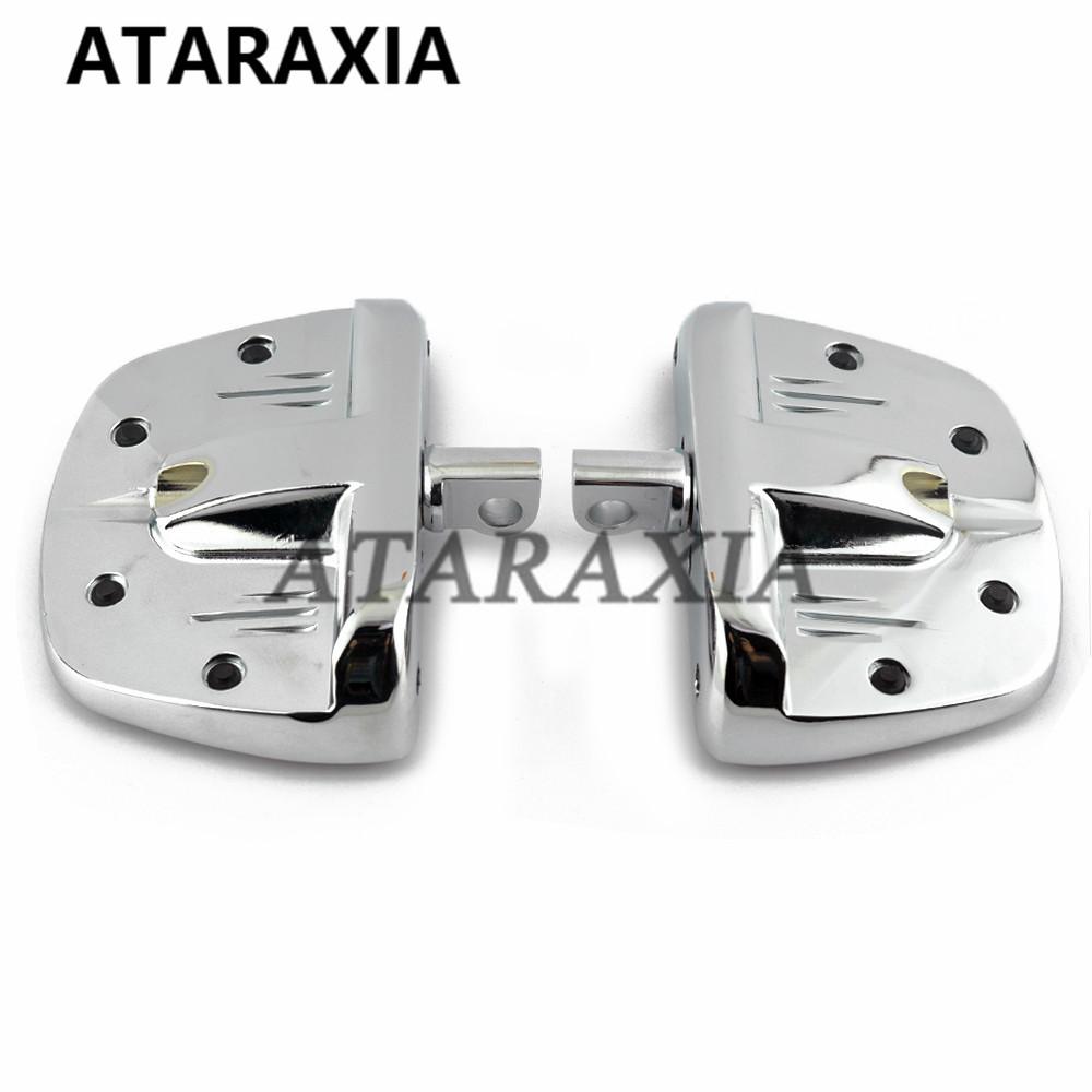 Motorcycle Footrest Foot Pegs Bike Pegs Rest Pedal For Harley Touring Dyna Softail Sportster XL883 1200 Models 48 72