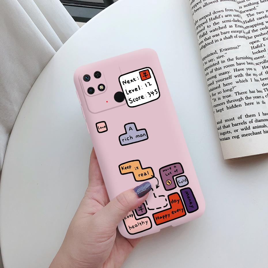 Чехол для Redmi 10C Redmi 10C, мягкий силиконовый чехол с милой мультяшной росписью для Xiaomi Redmi 10C Redmi10C 10 C, чехол Funda
