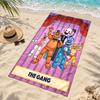 Five nights at freddy Microfiber Beach Towel Quick Dry Sand Free Lightweight Beach Towels for Travel Swimming Camping