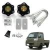 Лифт-комплект для Daihatsu S211 Hijet Truck Jumbo, также совместим с Subaru Sambar и Pixis mini one+lifestyle, 2 дюйма, S200, S201, S210, (2WD, 4WD),