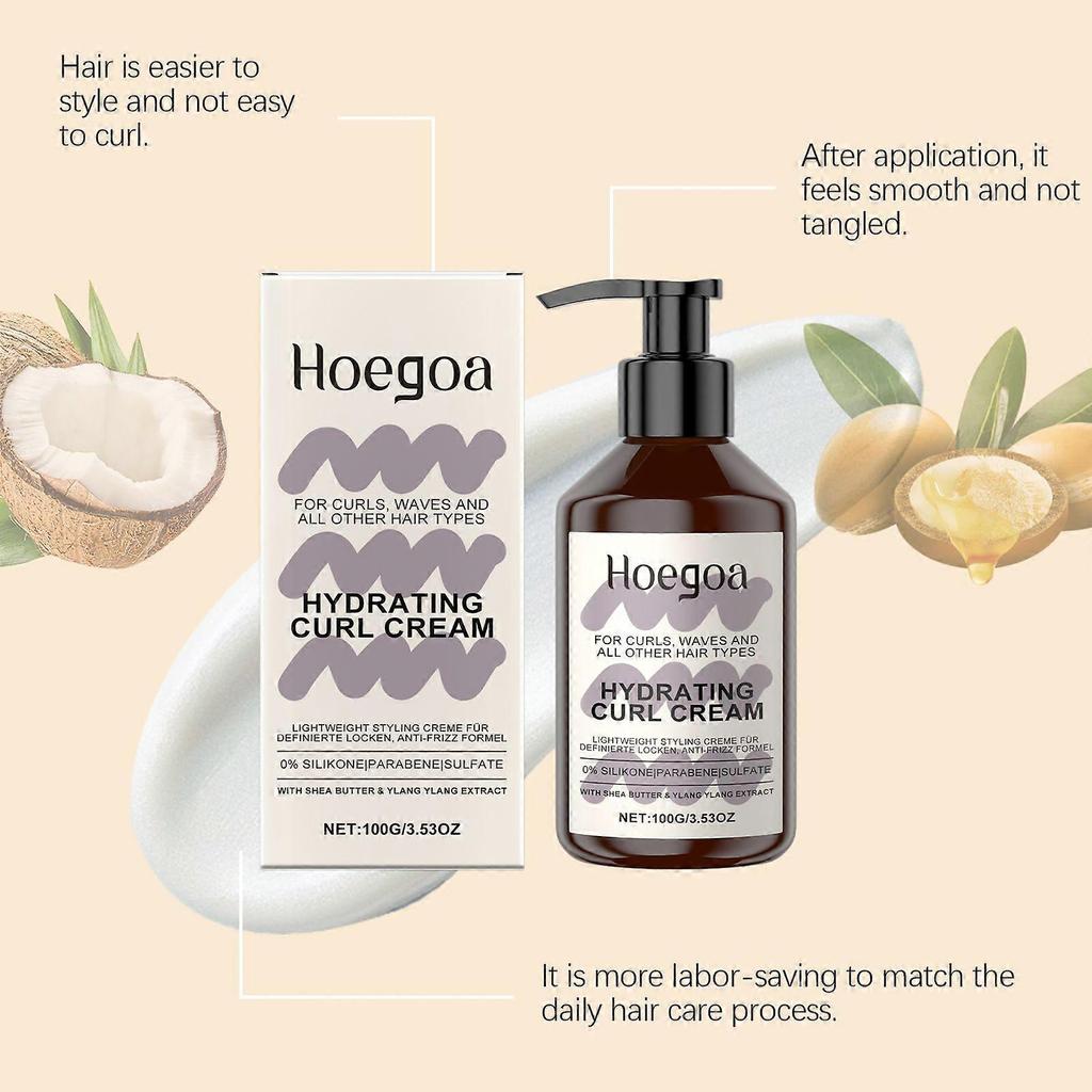 Moisturizing Curl Firming Hair Treatment: Gently Moisturizes, Smooths, And Provides Voluminous Hair.
