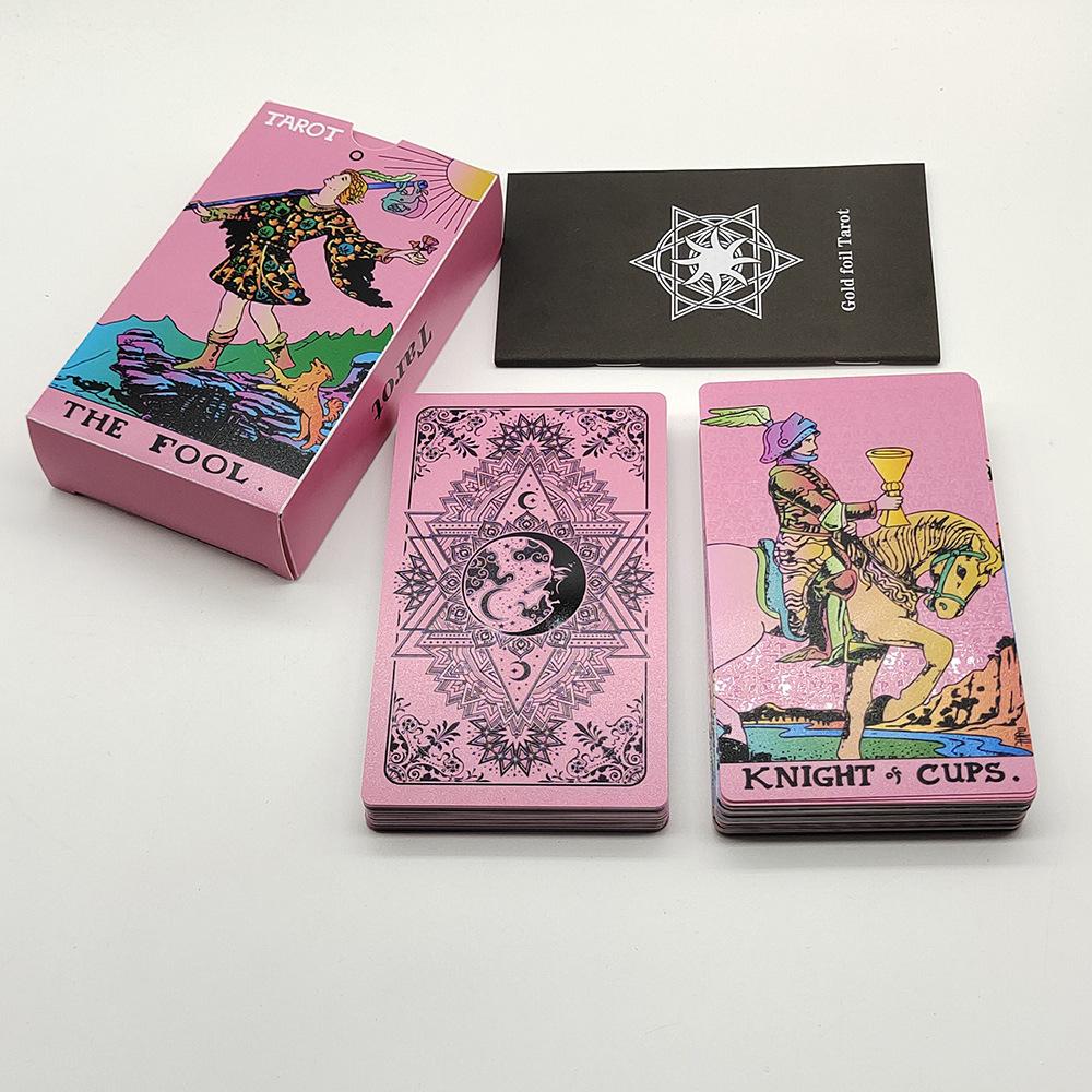 Оригинальная классическая популярная Weta luo карточная настольная игра карта карта карта башня из картона ПЭТ материал водонепроницаемая карта таро для начинающих