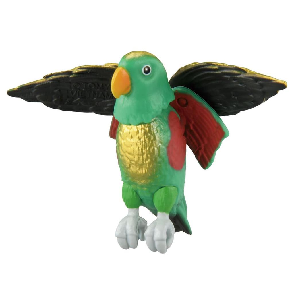 Takara Tomy Ania Adventure Continent Ania Kingdom Rutta and Friends Set Gold Animal Dinosaur Toy for Ages 3 and Up (King Ver.)