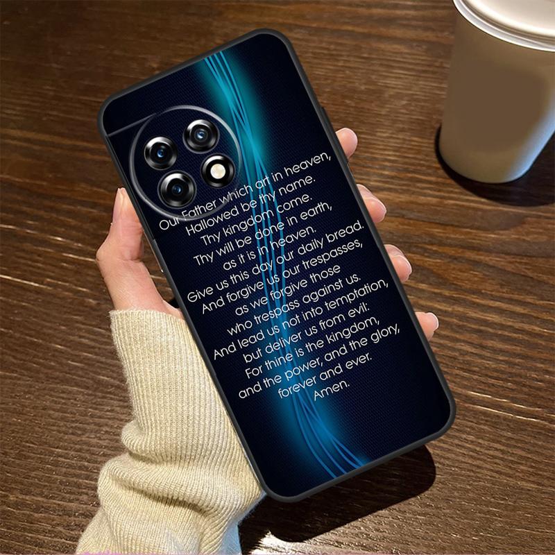 Христианский молитвенный чехол для OnePlus Nord CE 2 Lite 2T N10 N20 N30 Nord 3 OnePlus 11 9 10 Pro 10R 10T 8T Coque