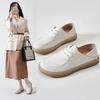 Women's Handmade Women's Shoes Autumn Two Wear Shoes Leather One Pedal Lightweight Casual Maternity Shoes