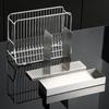 Large Capacity Stainless Steel Chopstick Bucket Moisture-proof Ventilated Chopstick Cage Anti-slip Space Saving