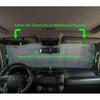 Car Front Windshield Sunshade UV Reflector Snow Shade Visor For 4Runner 2017+