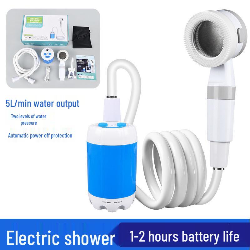 Портативный уличный самовсасывающий душевой насосный комплект для кемпинга