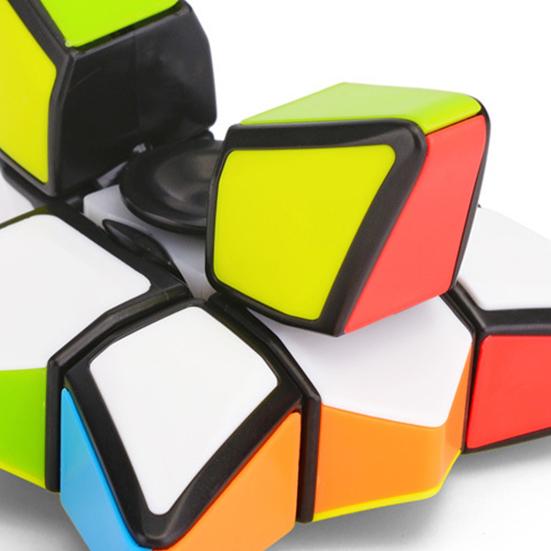 EDC Cube Spinner Гибкая красочная детская игрушка-спиннер для снятия стресса Cube Spinner для детей