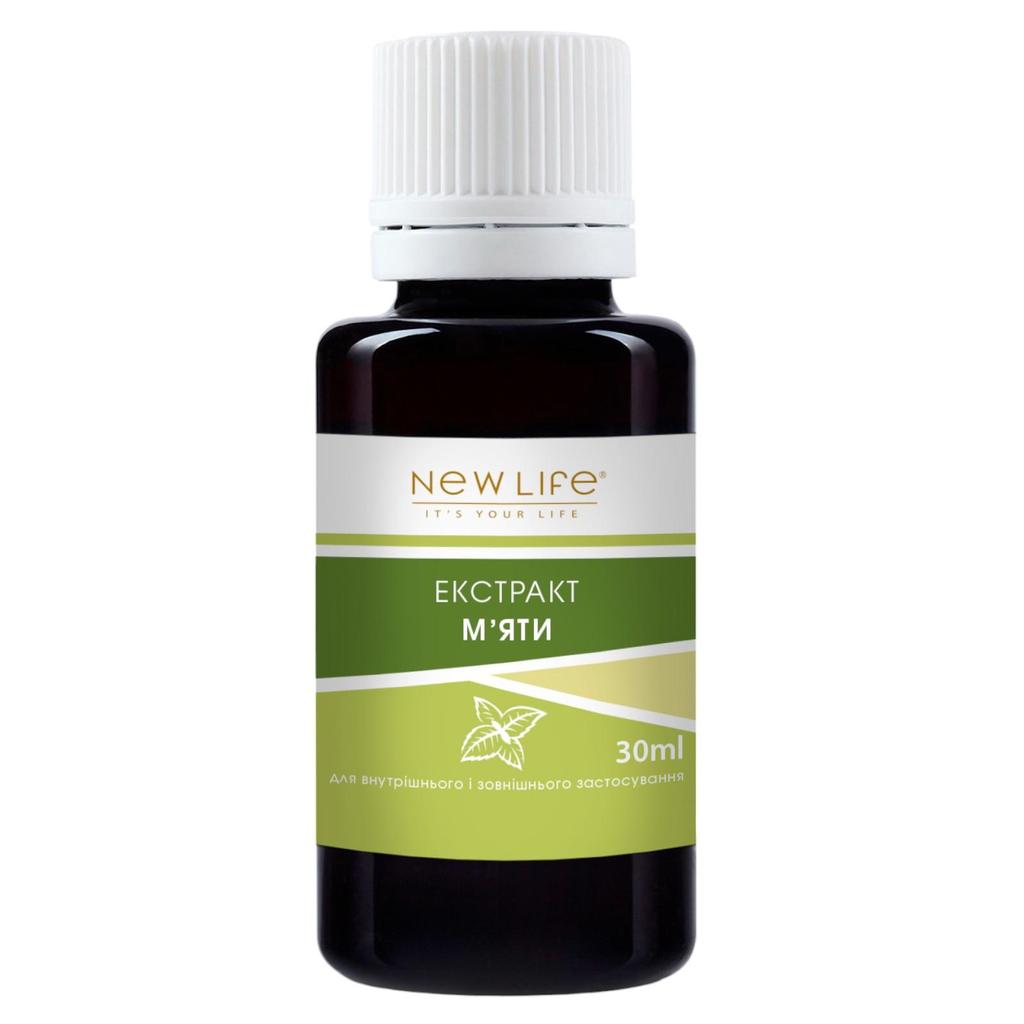 Mint Extract Tincture Herbal Liquid Dietary Supplement New Life