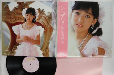 Виниловая пластинка YUKIKO OKADA Золушка C28A0361 CANYON 1984 Япония Оби Японский PopRock Б/у