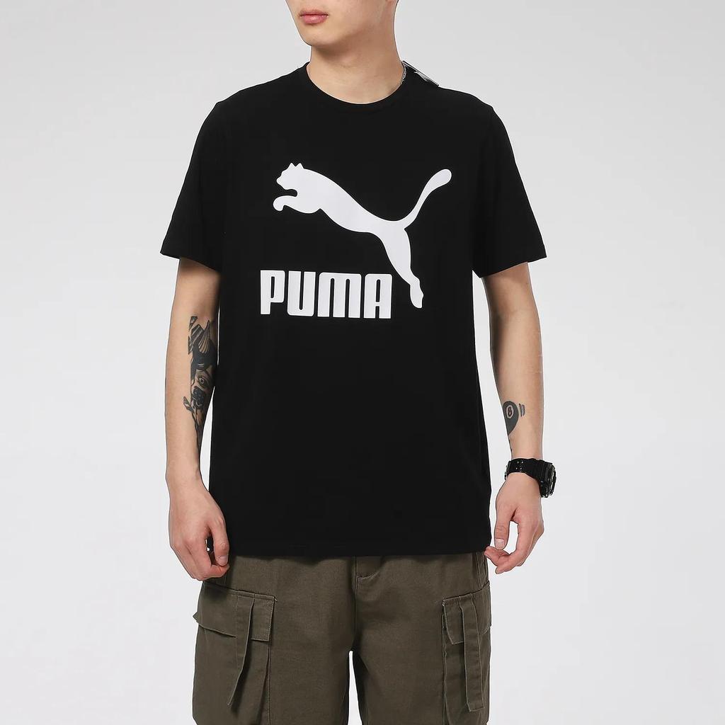 PUMA CLASSICS T Shirt Men's Black (Unisex) T-Shirts 532279 01