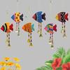 Hanging Fish Main Door Latkan Toran for Pooja Garden Decorative Wall Hanging Balcony Decoration Hanging Items for Living Room