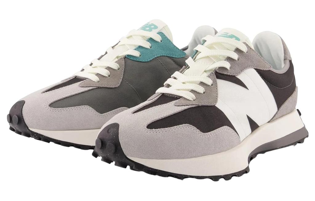 Men's Sneakers New Balance 327 Black White Light Grey Black/Grey/White