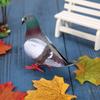 Ornaments Home Decoration Artificial Birds Simulation Grey Pigeon Imitation Animal Dove Model