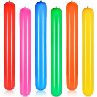 Надувные палочки для бассейна, красочные надувные палочки для лапши для бассейна, гигантская надувная лапша для бассейна, поплавок из ПВХ, игрушки для водных игр на открытом воздухе