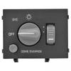 Black Dash Mounted Headlight Parking Light Switch For Chevy GMC Truck 15013005