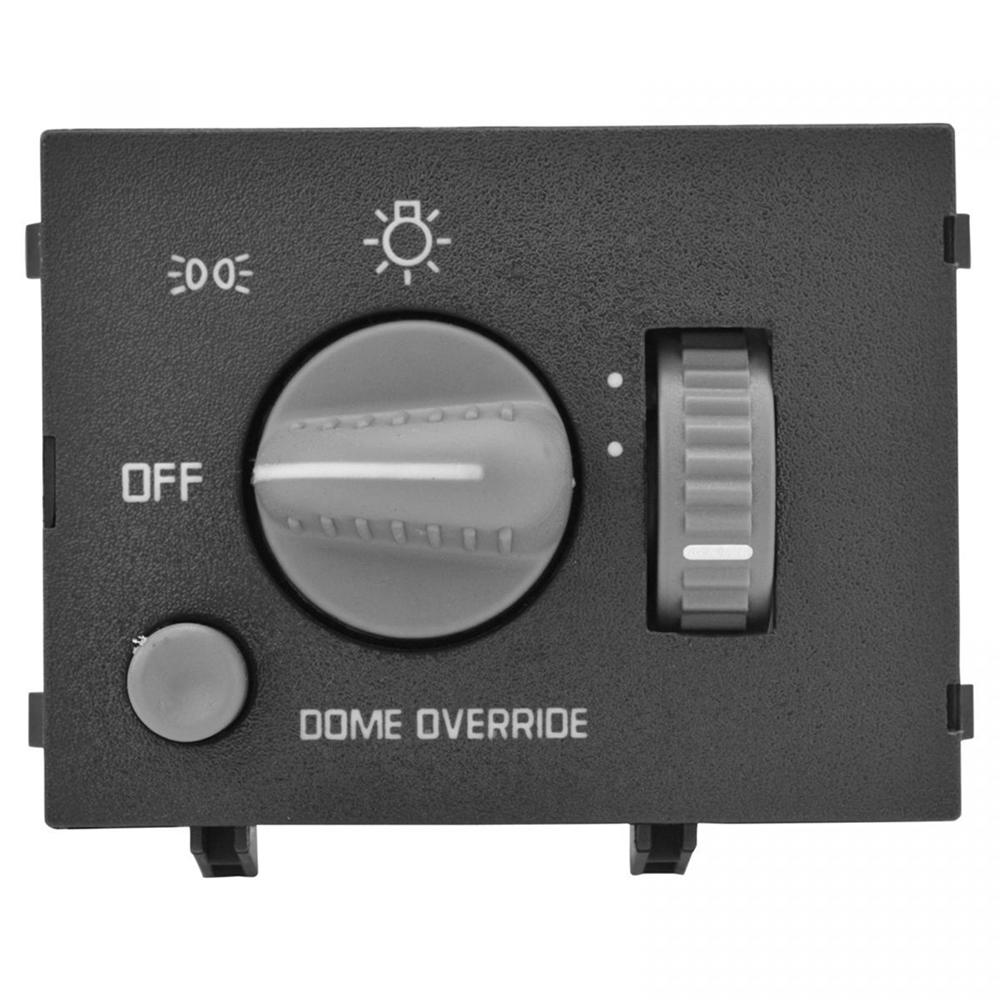 Black Dash Mounted Headlight Parking Light Switch For Chevy GMC Truck 15013005