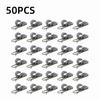50PCS ABS Fishing Release Clips Lightweight Bait  Release Clips  Saltwater Fishing