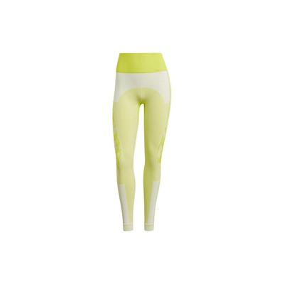 Adidas Женские леггинсы Stella Color Block Sports Leggings Lemon-Yellow GL7585