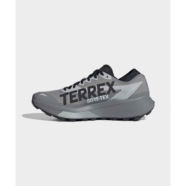 adidas Мужские кроссовки для трейлраннинга Terrex Agravic 2 GORE-TEX Серый Черный HQ5090