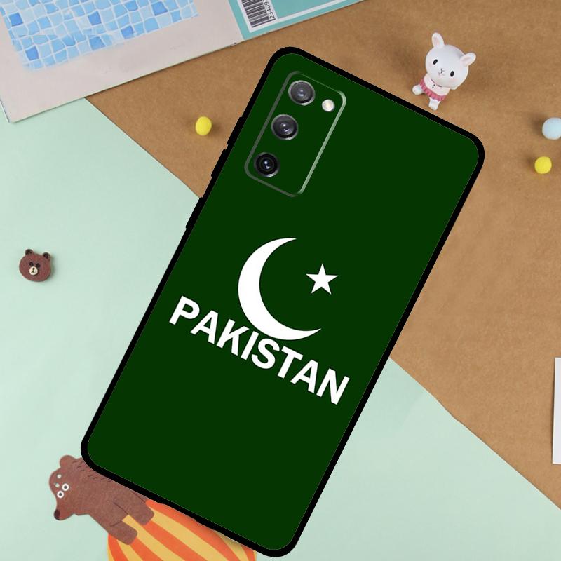 Мягкий чехол с флагом Пакистана для Samsung Galaxy S24 Ultra S9 S10 S20 S22 S21 Plus S23 FE S25 Ultra Чехол Funda