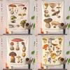 Home Wall Decoration Tapestry Mushroom Pattern Hanging Cloth Office Living Room Tapestry