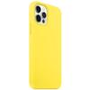 Coque pour iPhone 12 - Premium - Jaune - Antichoc - Anti-dérapante - Souple