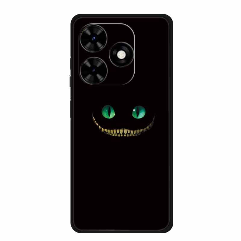 Чехол для Tecno Spark Go 2024 Животные Расписной ТПУ Силиконовый Мягкий Чехол для Телефона для Spark Go2024 BG6 Защитный Волк Ударопрочный Para