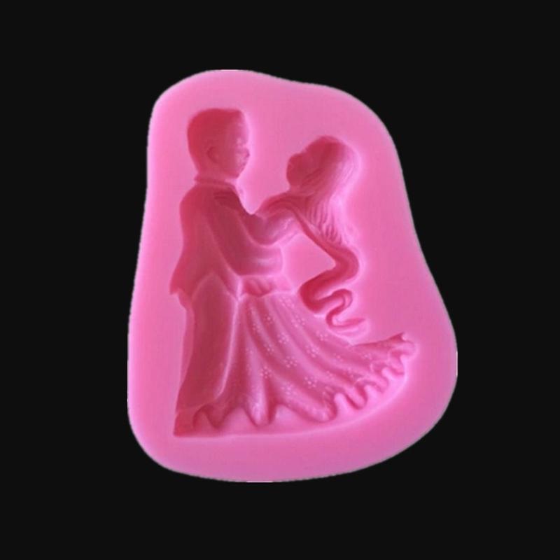 Силиконовая форма, разнообразная юбка, платье, силиконовая форма, жених, невеста, помадка, форма для торта, инструменты для выпечки