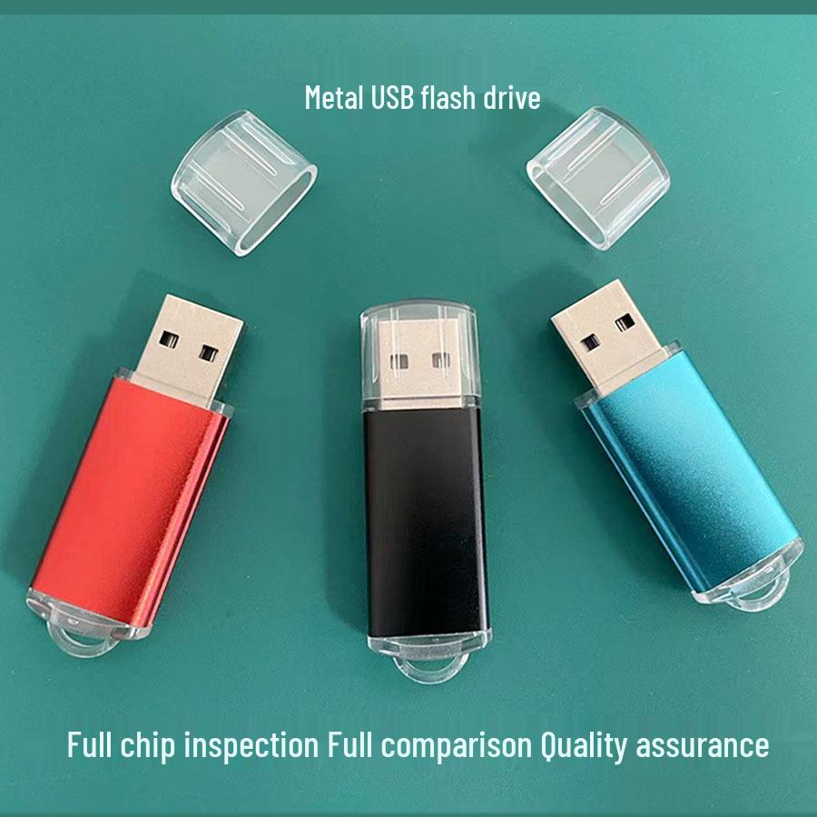 Яркий металлический USB-накопитель для автомобиля - Доступен от 16 ГБ до 128 МБ
